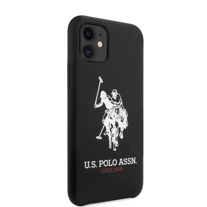 Apple iPhone 11 Kılıf U.S. POLO ASSN. Silikon Büyük Logo Dizayn Kapak - Görsel 2