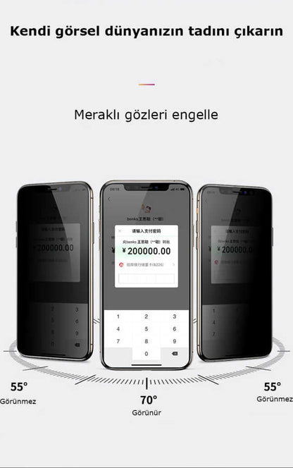 Apple iPhone 11 Pro Max Benks 0.3mm V Pro Privacy Ekran Koruyucu - Görsel 6