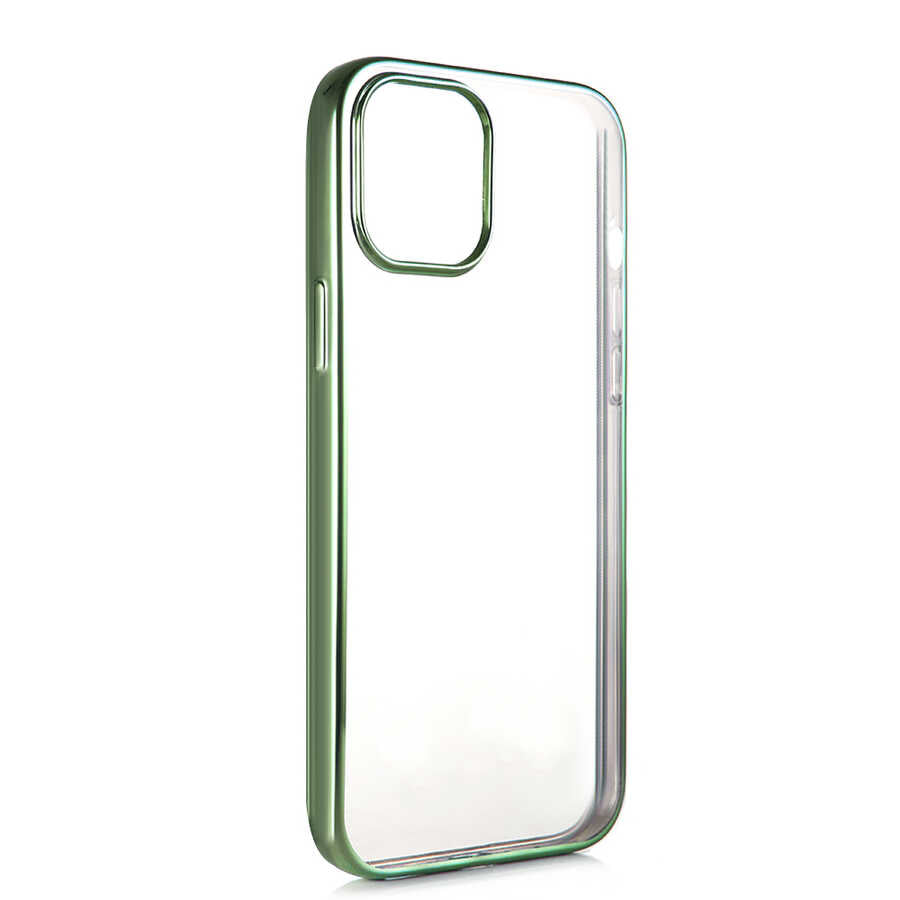 Apple iPhone 12 Benks Magic Glitz Ultra-Thin Transparent Protective Soft Kapak - Görsel 2