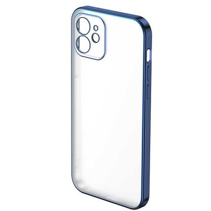 Apple iPhone 12 Benks Matte Electroplated TPU Kapak - Görsel 2