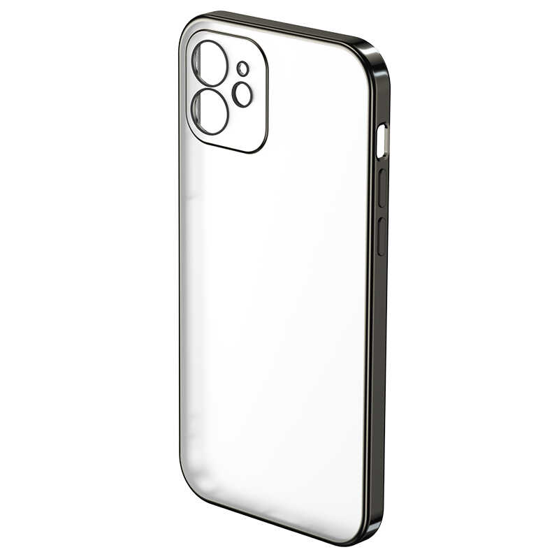 Apple iPhone 12 Benks Matte Electroplated TPU Kapak - Görsel 3