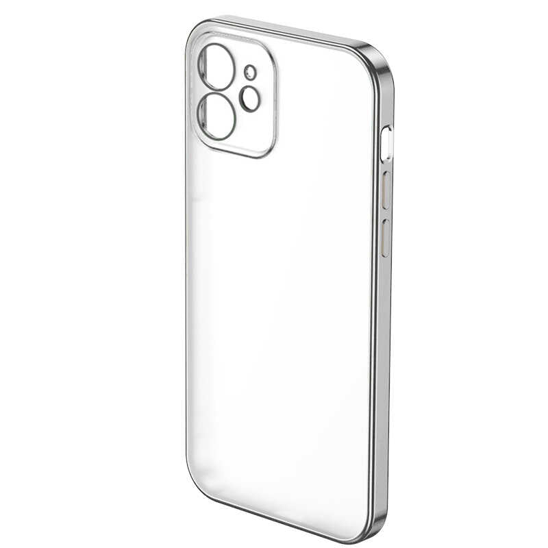 Apple iPhone 12 Benks Matte Electroplated TPU Kapak - Görsel 5