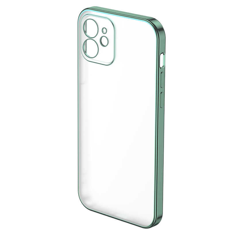 Apple iPhone 12 Benks Matte Electroplated TPU Kapak - Görsel 6