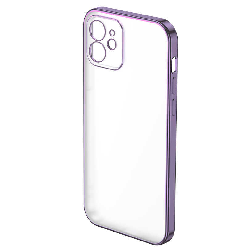 Apple iPhone 12 Benks Matte Electroplated TPU Kapak - Görsel 7