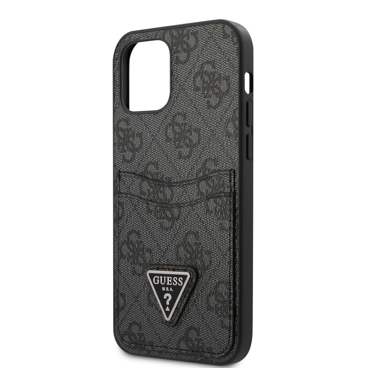 Apple iPhone 12 Kılıf GUESS Çift Kart Bölmeli Kapak - Görsel 2