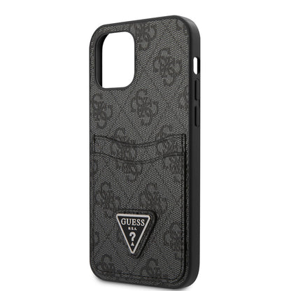 Apple iPhone 12 Kılıf GUESS Çift Kart Bölmeli Kapak - Görsel 2