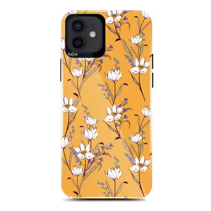 Apple iPhone 12 Kılıf Kajsa Botanic Kapak - Görsel 4