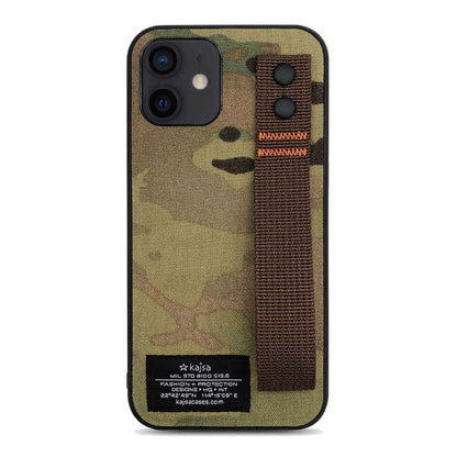 Apple iPhone 12 Kılıf Kajsa Cordura Serisi Military Kapak - Görsel 2