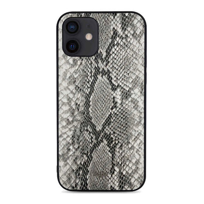 Apple iPhone 12 Kılıf Kajsa Glamorous Serisi Snake Pattern Kapak - Görsel 3
