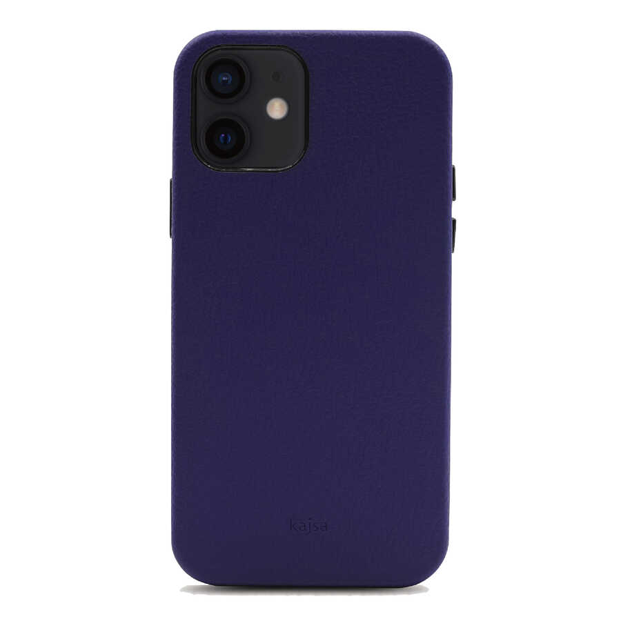Apple iPhone 12 Kılıf Kajsa Litchi Kapak - Görsel 2
