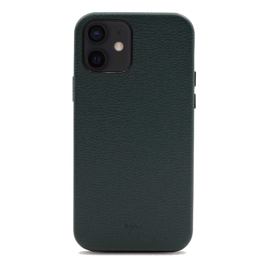 Apple iPhone 12 Kılıf Kajsa Litchi Kapak - Görsel 3