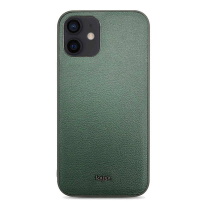 Apple iPhone 12 Kılıf Kajsa Luxe Collection Hakiki Deri Kapak - Görsel 3