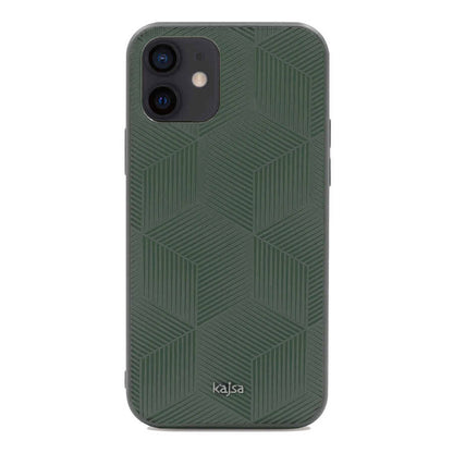 Apple iPhone 12 Kılıf Kajsa Splendid Serisi 3D Cube Kapak - Görsel 4