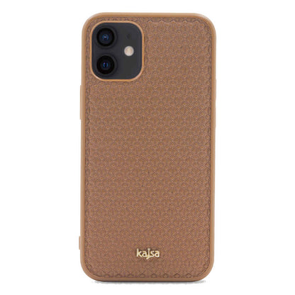 Apple iPhone 12 Kılıf Kajsa Splendid Serisi 3D Leaf Kapak