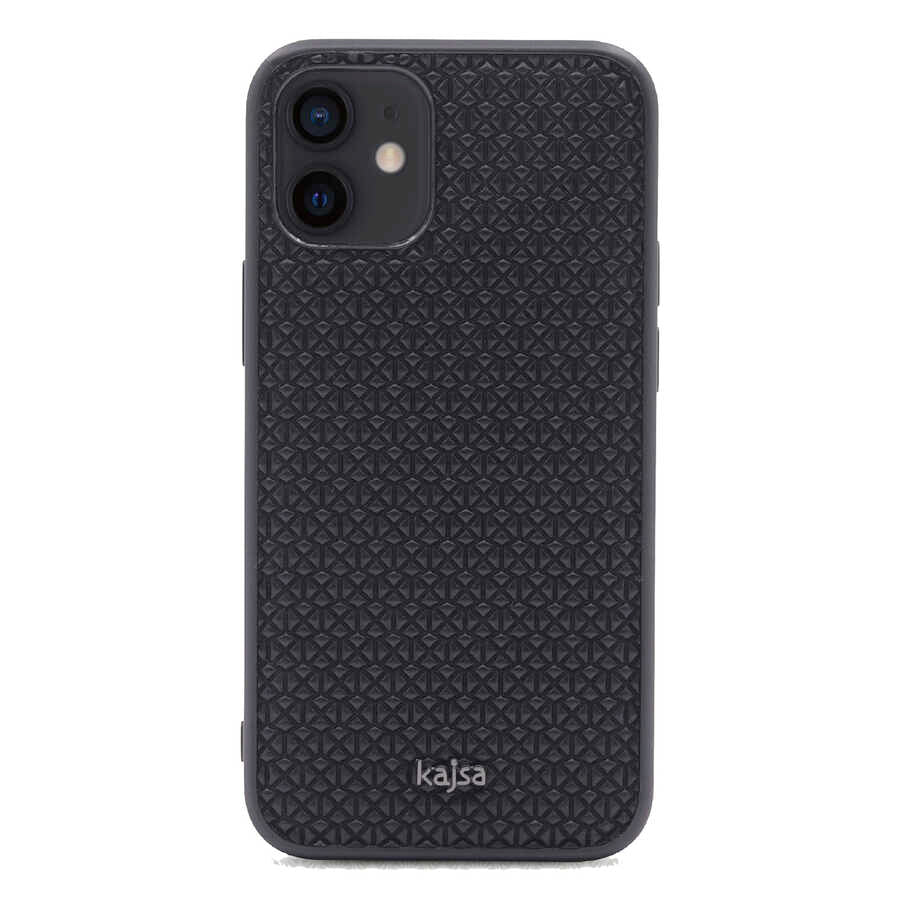 Apple iPhone 12 Kılıf Kajsa Splendid Serisi 3D Leaf Kapak - Görsel 2