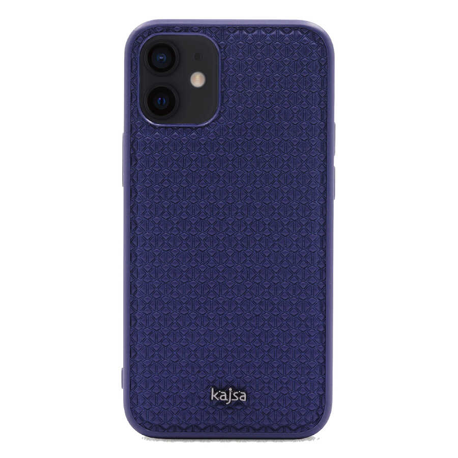 Apple iPhone 12 Kılıf Kajsa Splendid Serisi 3D Leaf Kapak - Görsel 3
