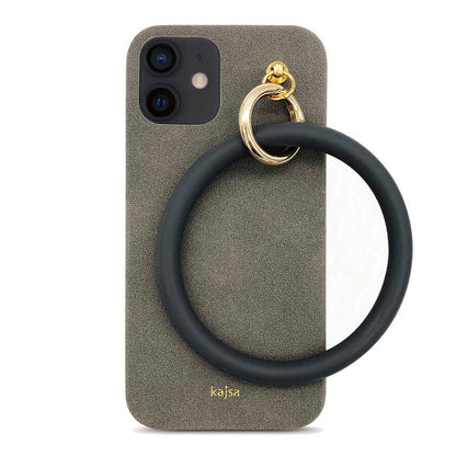 Apple iPhone 12 Kılıf Kajsa Splendid Serisi Morandi Ring Kapak - Görsel 2