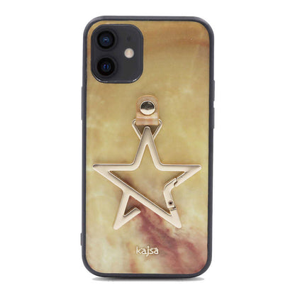 Apple iPhone 12 Kılıf Kajsa Starry Serisi Marble Kapak - Görsel 5