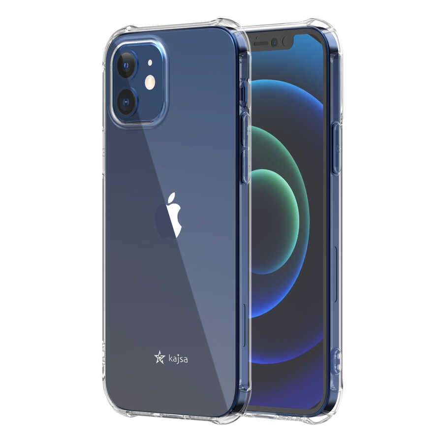Apple iPhone 12 Kılıf Kajsa Transparent Kapak - Görsel 3