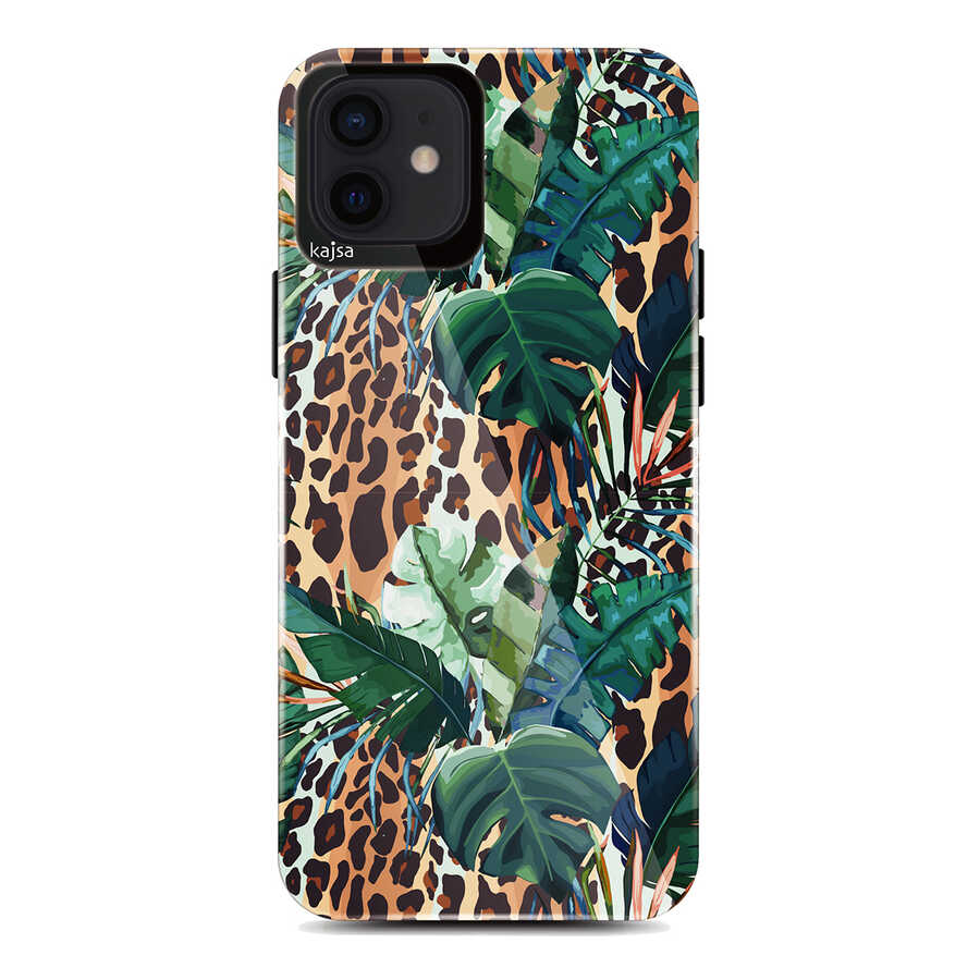 Apple iPhone 12 Kılıf Kajsa Wild Kapak - Görsel 4