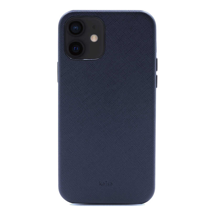 Apple iPhone 12 Kılıf Kajsa Woven Kapak - Görsel 2
