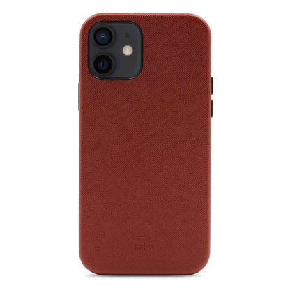 Apple iPhone 12 Kılıf Kajsa Woven Kapak - Görsel 3