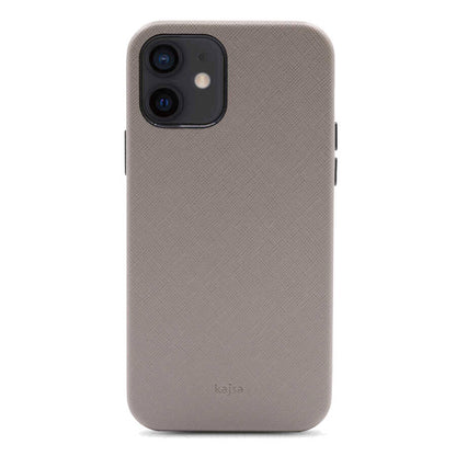 Apple iPhone 12 Kılıf Kajsa Woven Kapak - Görsel 5