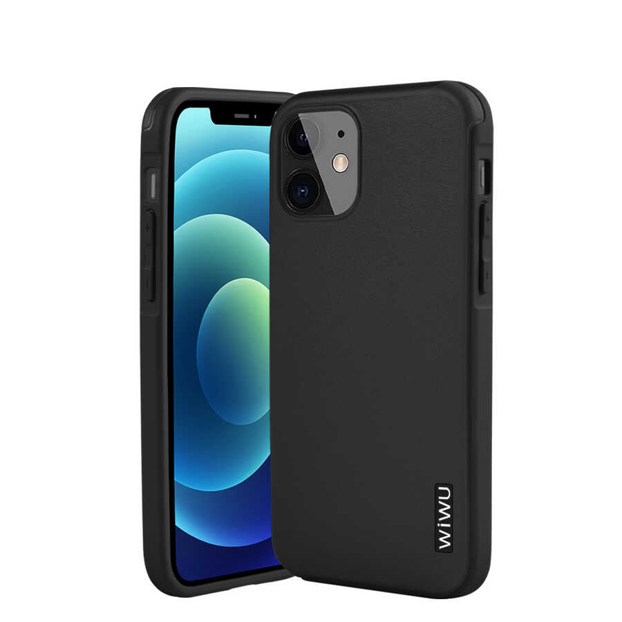 Apple iPhone 12 Kılıf Wiwu Sand Stone Kapak - Görsel 2