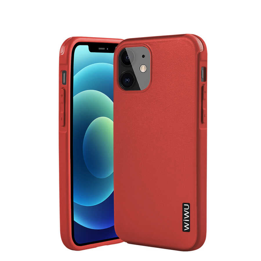Apple iPhone 12 Kılıf Wiwu Sand Stone Kapak - Görsel 4