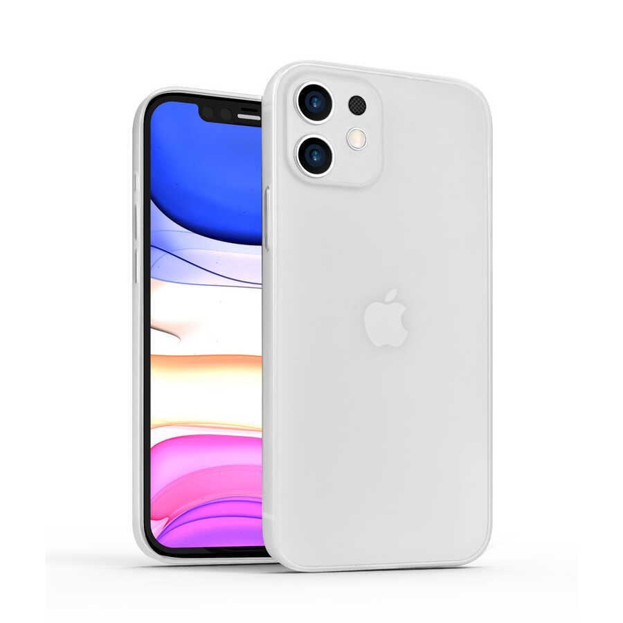 Apple iPhone 12 Kılıf Wiwu Skin Nano PP Kapak - Görsel 3