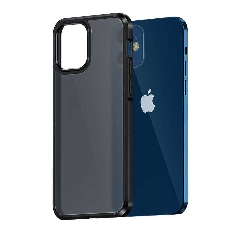 Apple iPhone 12 Kılıf Wlons H-Bom Kapak - Görsel 2