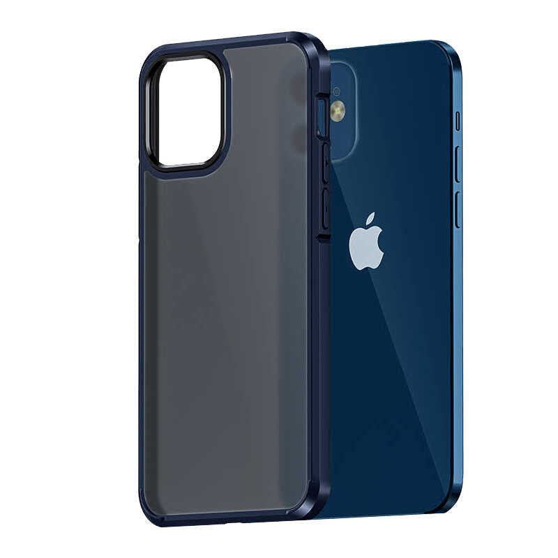 Apple iPhone 12 Kılıf Wlons H-Bom Kapak - Görsel 4