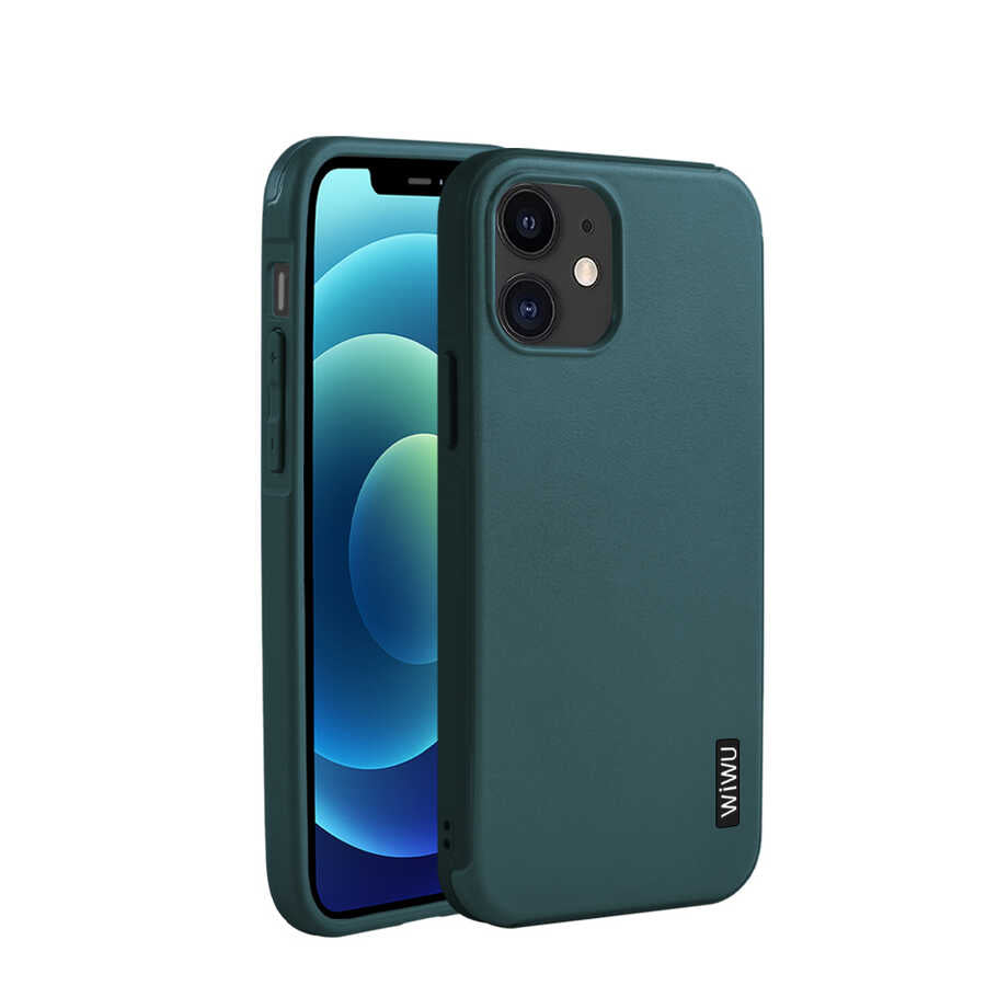 Apple iPhone 12 Mini Kılıf Wiwu Sand Stone Kapak - Görsel 5