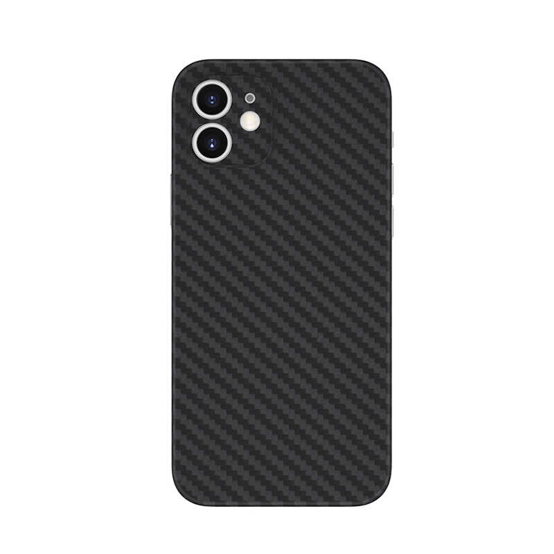 Apple iPhone 12 Mini Kılıf Wiwu Skin Carbon PP Kapak - Görsel 2