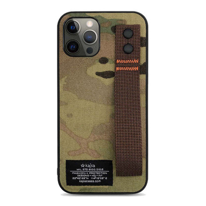Apple iPhone 12 Pro Kılıf Kajsa Cordura Serisi Military Kapak - Görsel 3