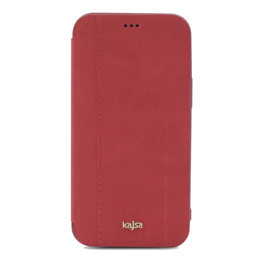 Apple iPhone 12 Pro Kılıf Kajsa Dale Serisi Parallel PU Folio Kapaklı Kılıf - Görsel 2
