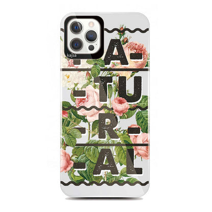 Apple iPhone 12 Pro Kılıf Kajsa Floral Kapak - Görsel 5
