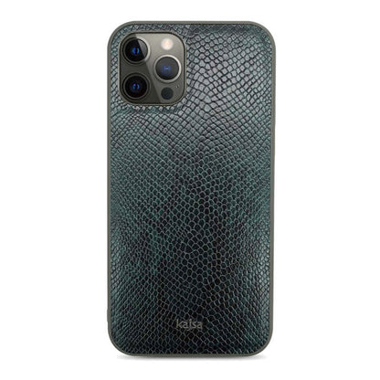 Apple iPhone 12 Pro Kılıf Kajsa Glamorous Serisi Snake Pattern Kapak - Görsel 5