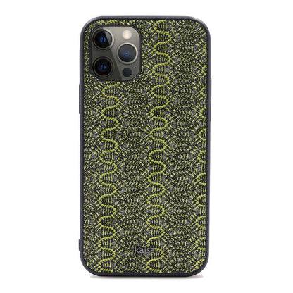Apple iPhone 12 Pro Kılıf Kajsa Glamorous Serisi Waterfall Pattern Kapak - Görsel 3