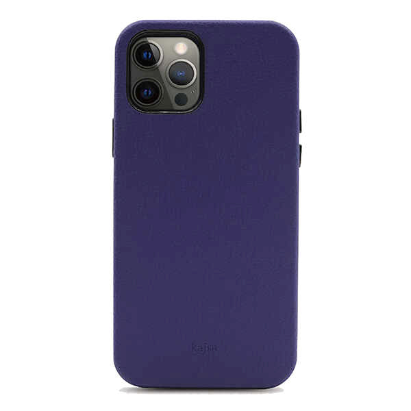 Apple iPhone 12 Pro Kılıf Kajsa Litchi Kapak - Görsel 2