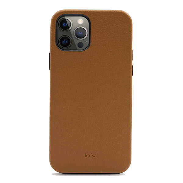 Apple iPhone 12 Pro Kılıf Kajsa Litchi Kapak - Görsel 4