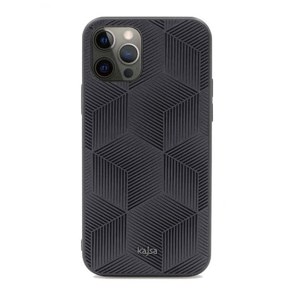 Apple iPhone 12 Pro Kılıf Kajsa Splendid Serisi 3D Cube Kapak - Görsel 2