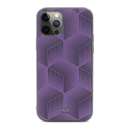 Apple iPhone 12 Pro Kılıf Kajsa Splendid Serisi 3D Cube Kapak - Görsel 6