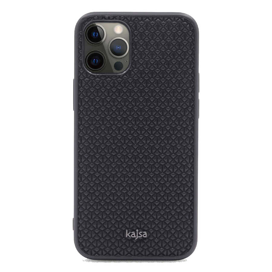 Apple iPhone 12 Pro Kılıf Kajsa Splendid Serisi 3D Leaf Kapak - Görsel 2