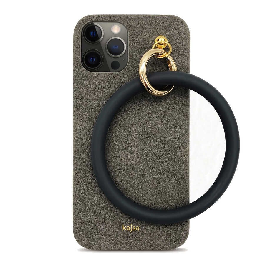 Apple iPhone 12 Pro Kılıf Kajsa Splendid Serisi Morandi Ring Kapak - Görsel 2