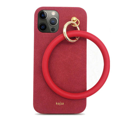 Apple iPhone 12 Pro Kılıf Kajsa Splendid Serisi Morandi Ring Kapak - Görsel 5