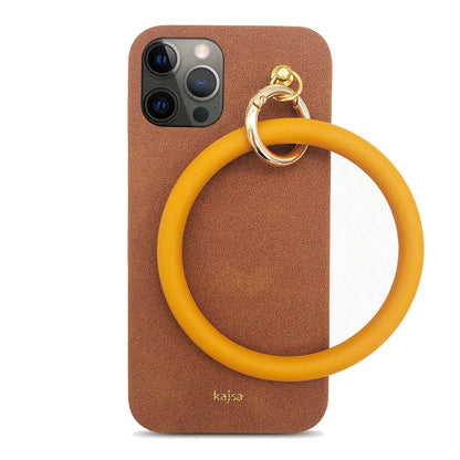 Apple iPhone 12 Pro Kılıf Kajsa Splendid Serisi Morandi Ring Kapak - Görsel 6