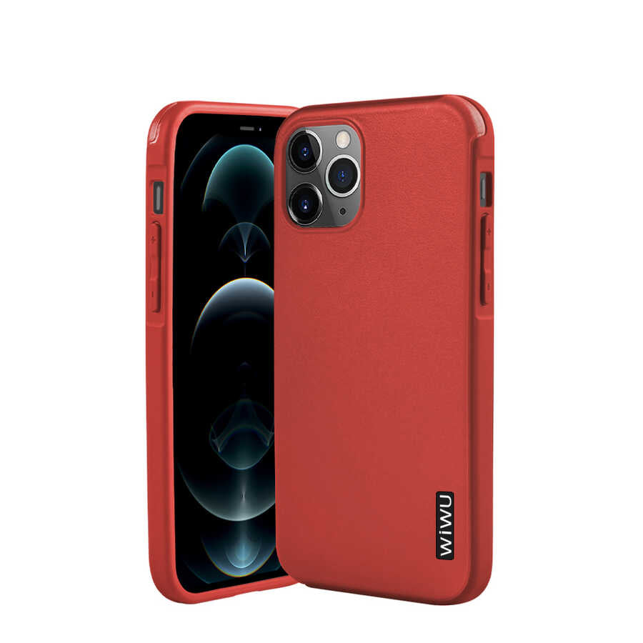 Apple iPhone 12 Pro Kılıf Wiwu Sand Stone Kapak - Görsel 4