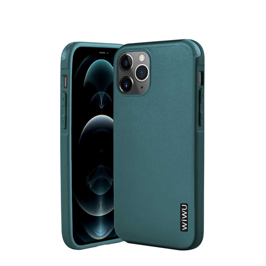 Apple iPhone 12 Pro Kılıf Wiwu Sand Stone Kapak - Görsel 5