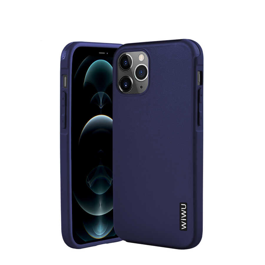 Apple iPhone 12 Pro Kılıf Wiwu Sand Stone Kapak - Görsel 6